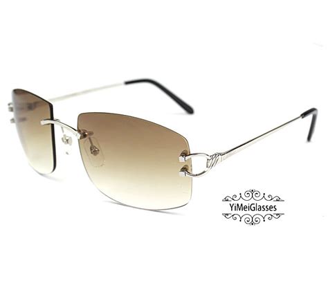 mens cartier eyeglasses|cartier rimless eyeglasses for men.